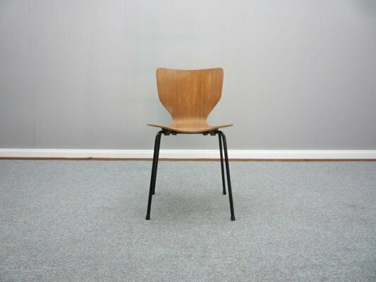 Danish Teak Plywood Dining Chair From Mücke & Melder, 1960s photo furniture