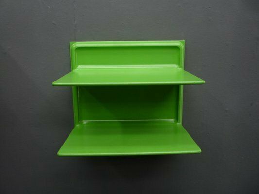 Space Age Wall Shelf By Ernest Lgl For Wilhelm Werndl, 1960s Set Of 4 photo 775.0