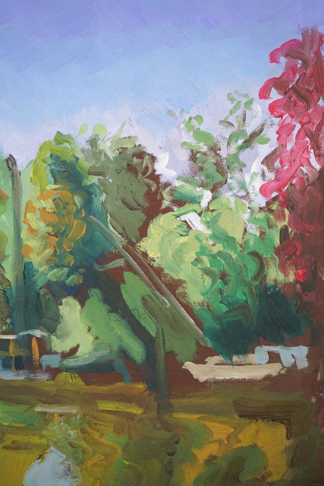 The Petersham Hotel   Richmond   View Below By The River photo Art