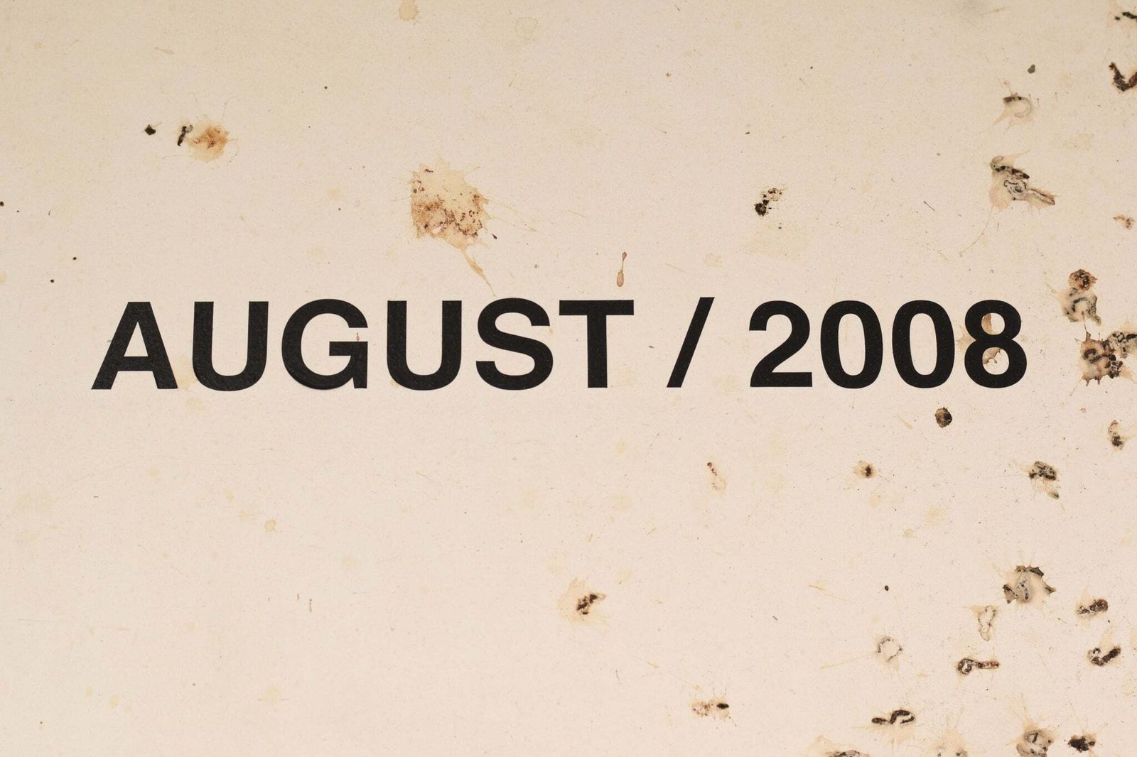 Volgeling Van Dan Colen – 'Untitled (Bird Shit)' photo 195200.0