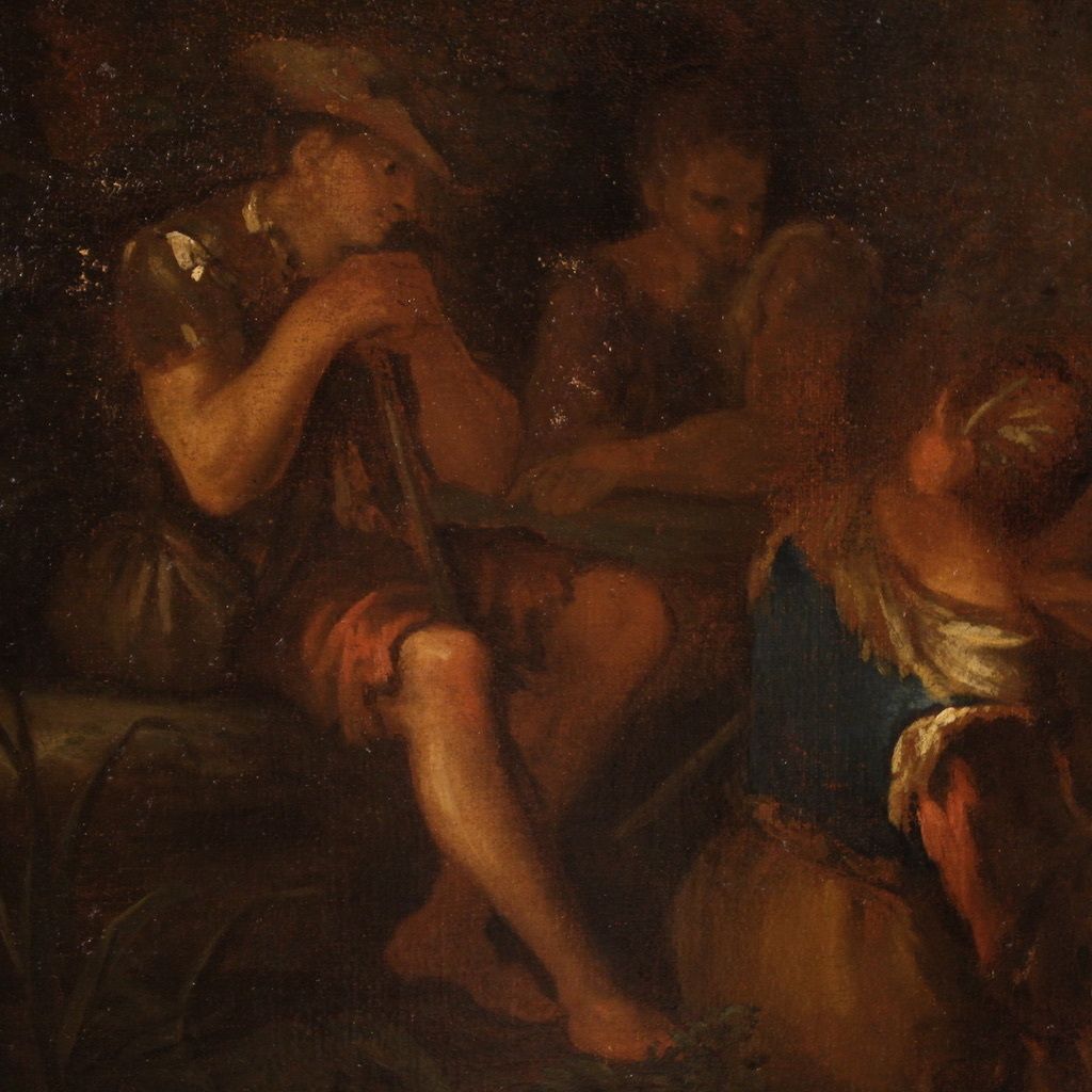 Venetian School 17th Century Painting photo furniture