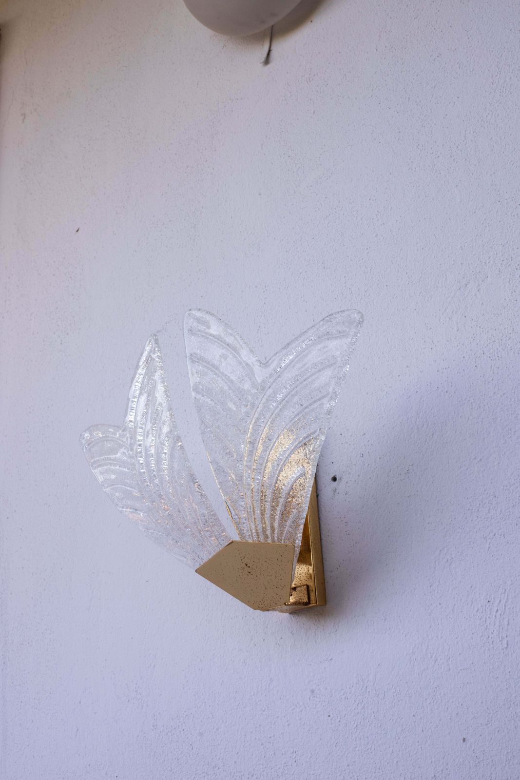 Set Of 4 Sorrento, Italian Murano Glass Wall Light, 1970s photo buy
