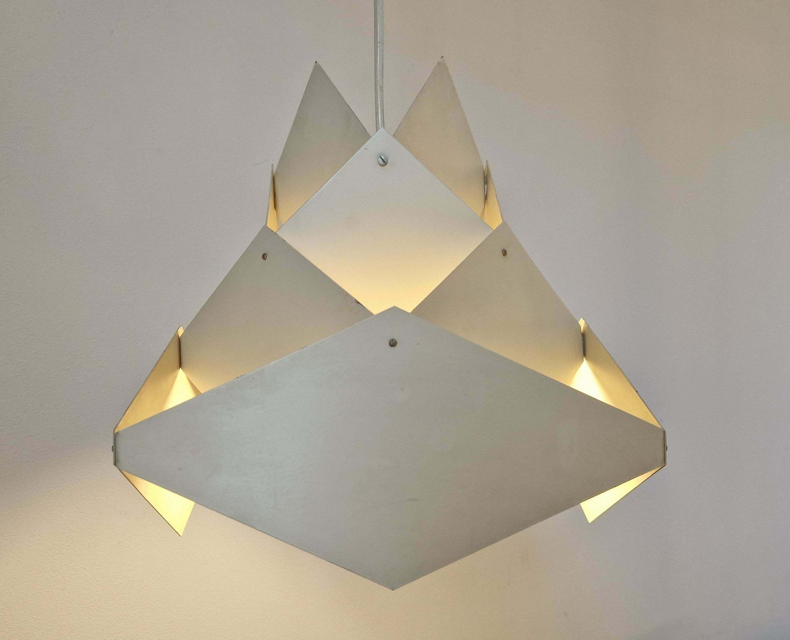 photo vinterior Rare Midcentury Design Pendant In Style Of Preben Dal, Denmark, 1960s