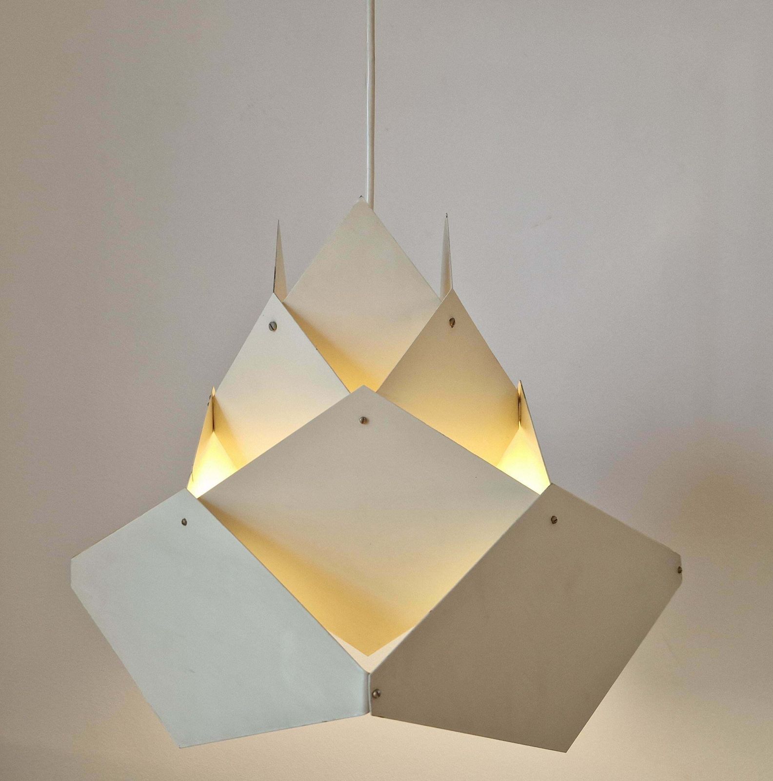 photo buy Rare Midcentury Design Pendant In Style Of Preben Dal, Denmark, 1960s