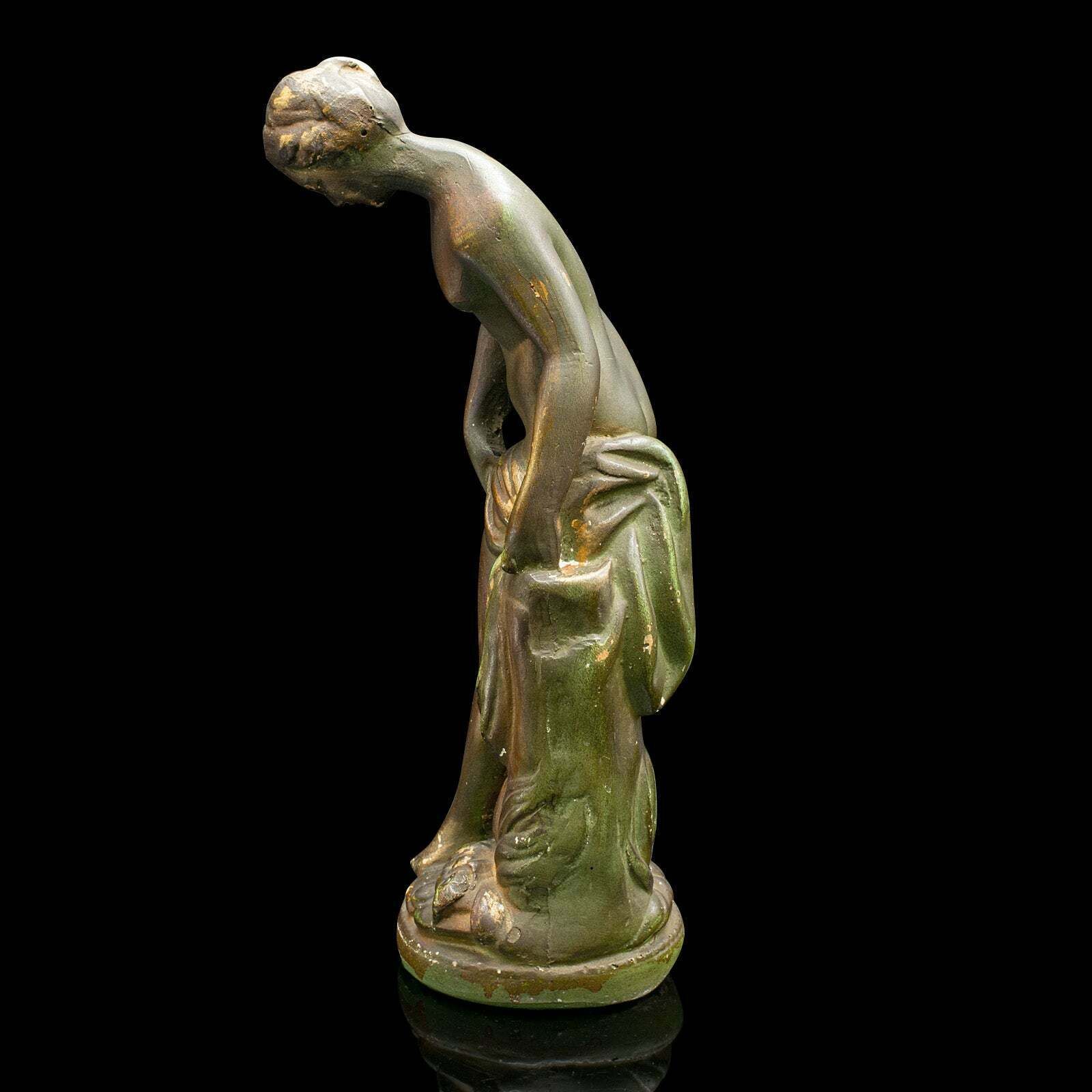 Antique Female Figure, French, Plaster Statuette, Ornament, Victorian, Classical photo vinterior