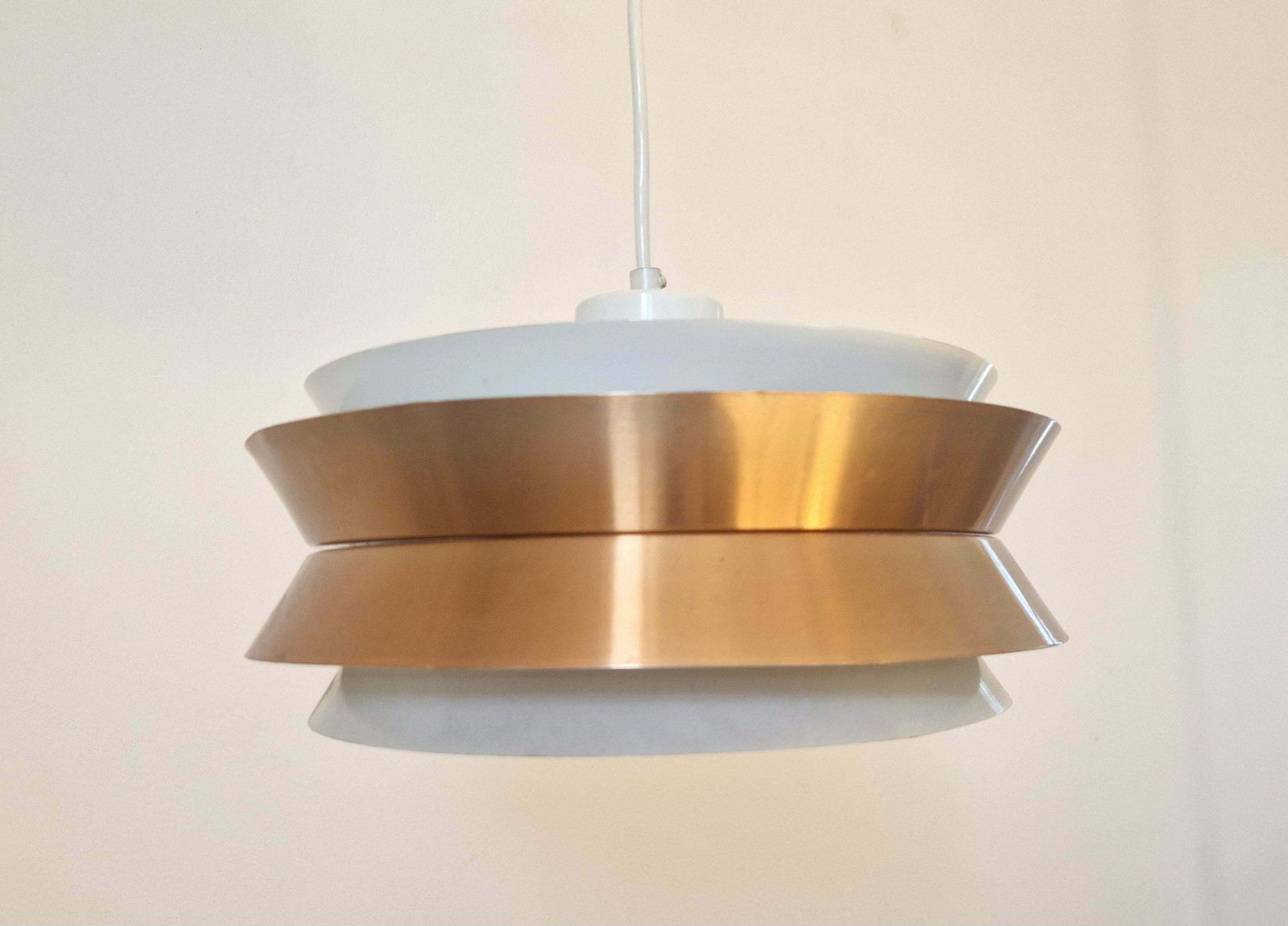 Midcentury Pendant In Style Of Jo Hammerborg, Denmark, 1970s photo buy
