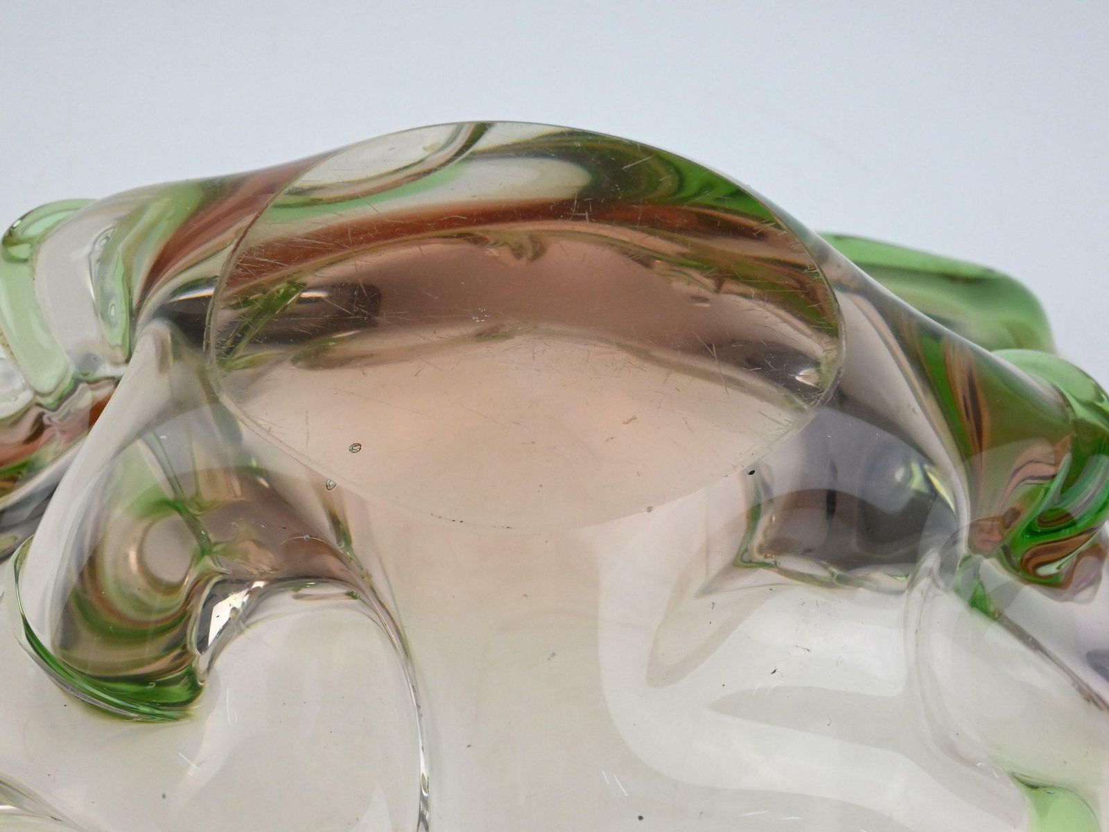 photo for sale Vintage Niagara Glass Bowl By Frantisek Zemek, Mstisov Glassworks, Czech Glass, Vintage Glass Bowl, Czech Glass Art, Glass, Czech Glass Bowl