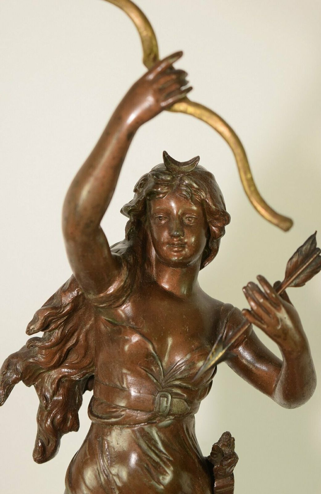 photo for sale 19th Century French Rouge Marble Mantel Clock With Candelabra Garnitures