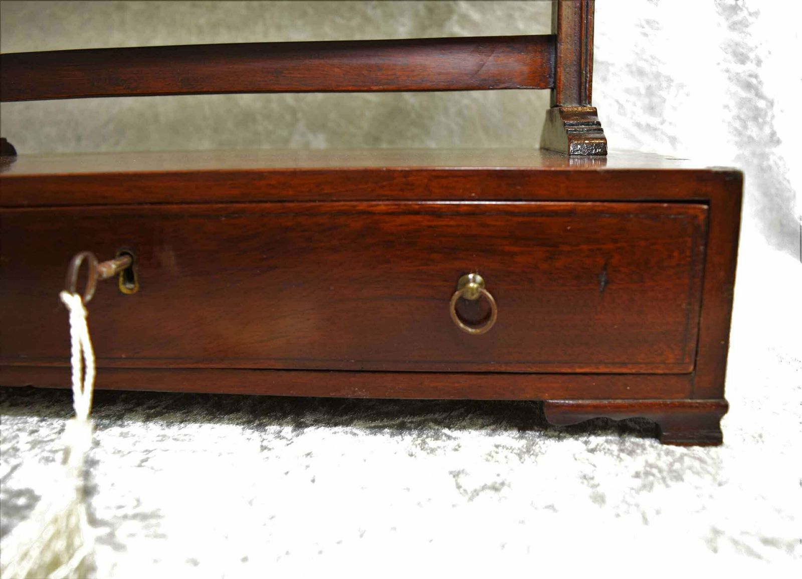 photo for sale Georgian Dressing Table Mirror With Drawer