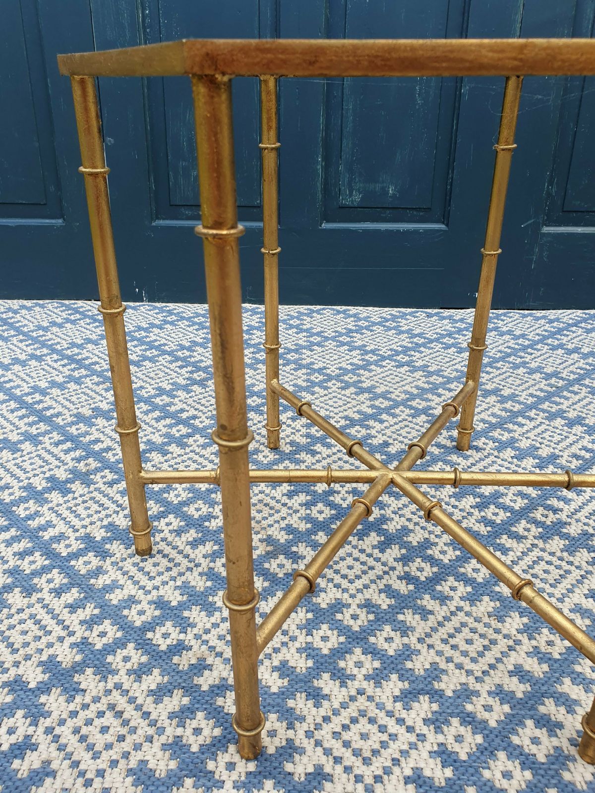 Octagonal Accent Table photo vinterior