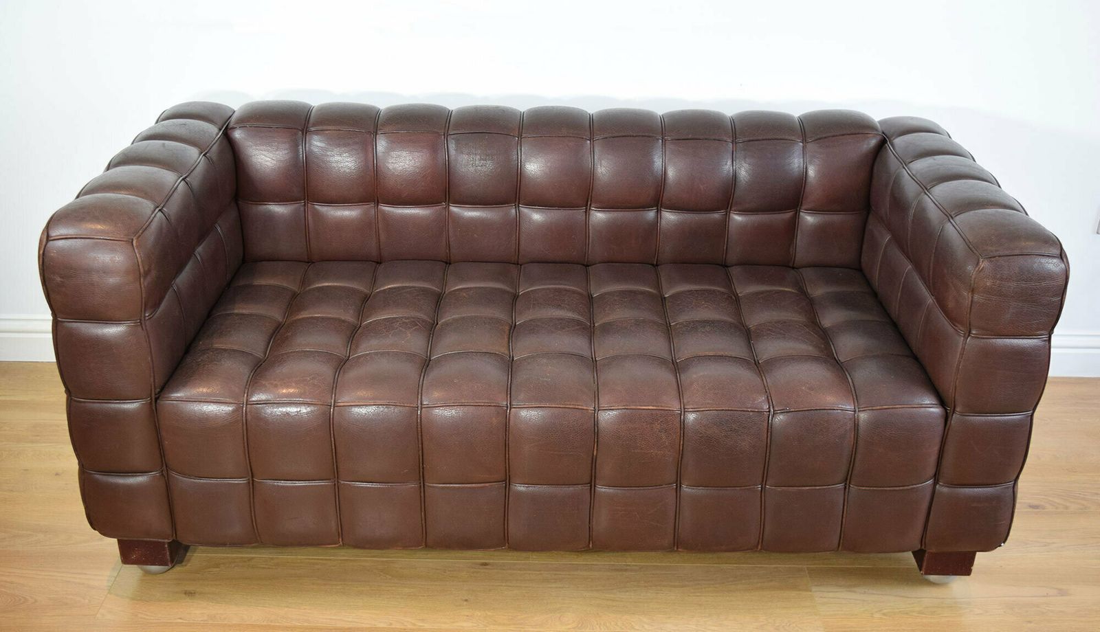 Josef Hoffman “Kubus” Sofa By Wittmann