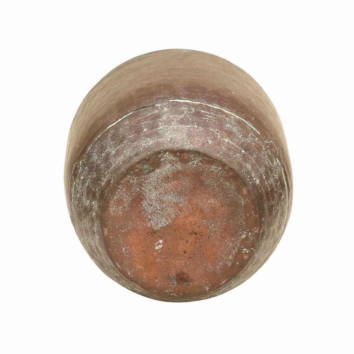Vintage Nepalese Copper Gagri, Nepalese Water Vessel, Rustic Copper Vase, Handcrafted Vase From Nepa photo vintage