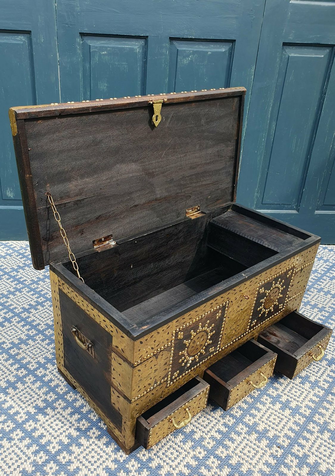 Zanzibar Chest, Early 20th Century photo for sale