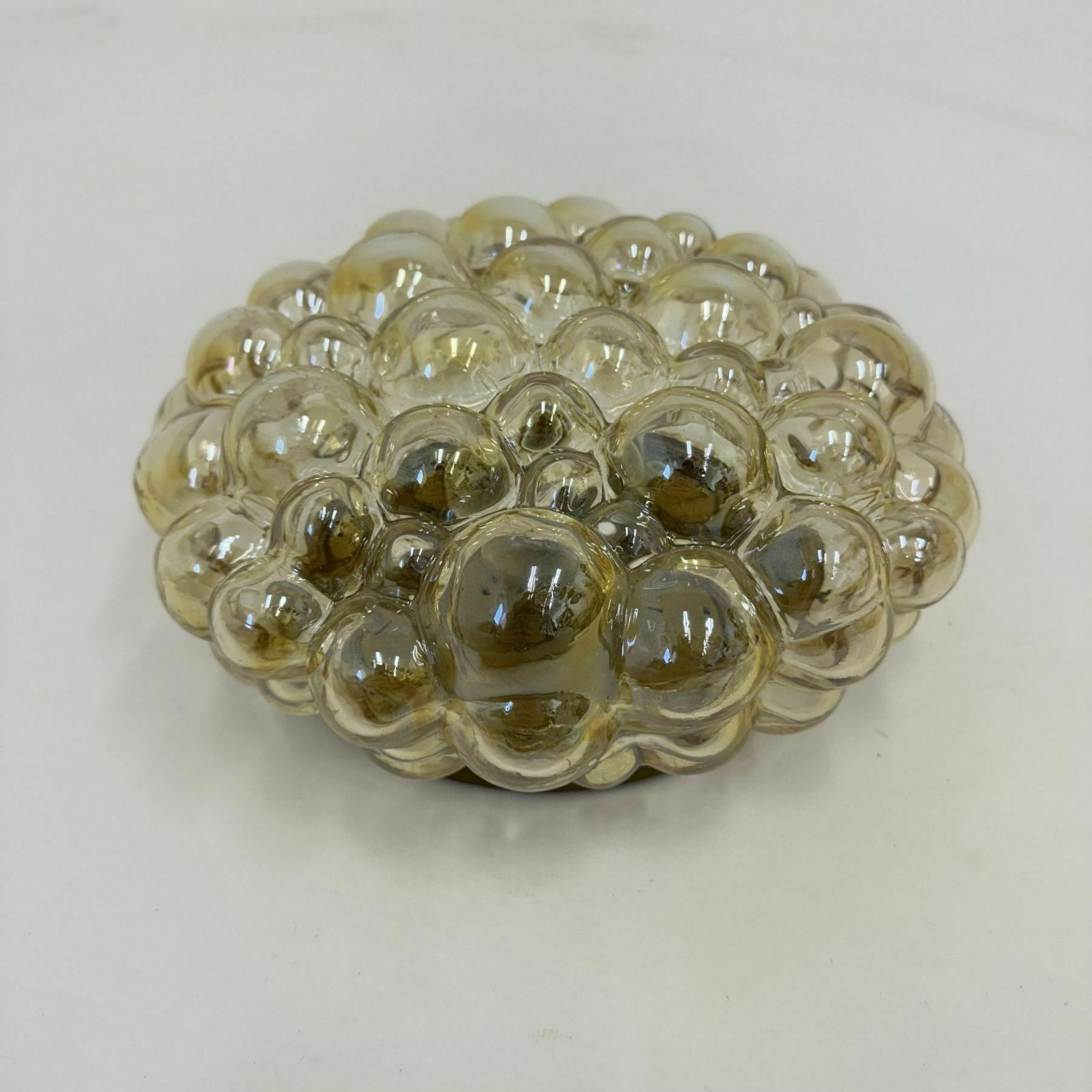 Helena Tynell Bubble Glass Flush Mount Ceiling Lamp, Jaren 1970, Duitsland photo Verlichting