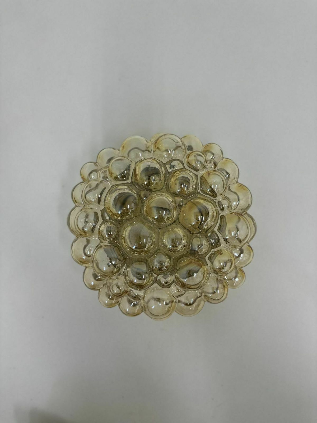 photo furniture Helena Tynell Bubble Glass Flush Mount Ceiling Lamp, Jaren 1970, Duitsland