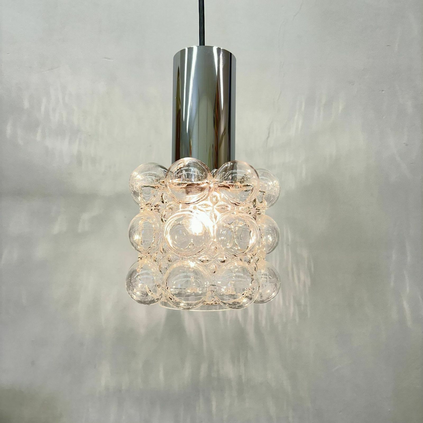 photo furniture Bubble Glass Pendant By Helena Tynell For Limburg, Germany, 1970s