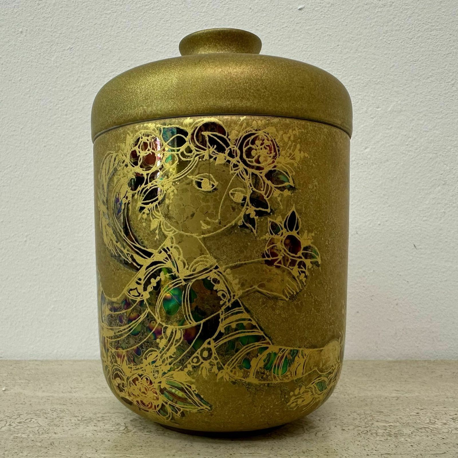 Zeldzame Bjørn Wiinblad Voor Rosenthal Pot, Ca. Jaren 1970