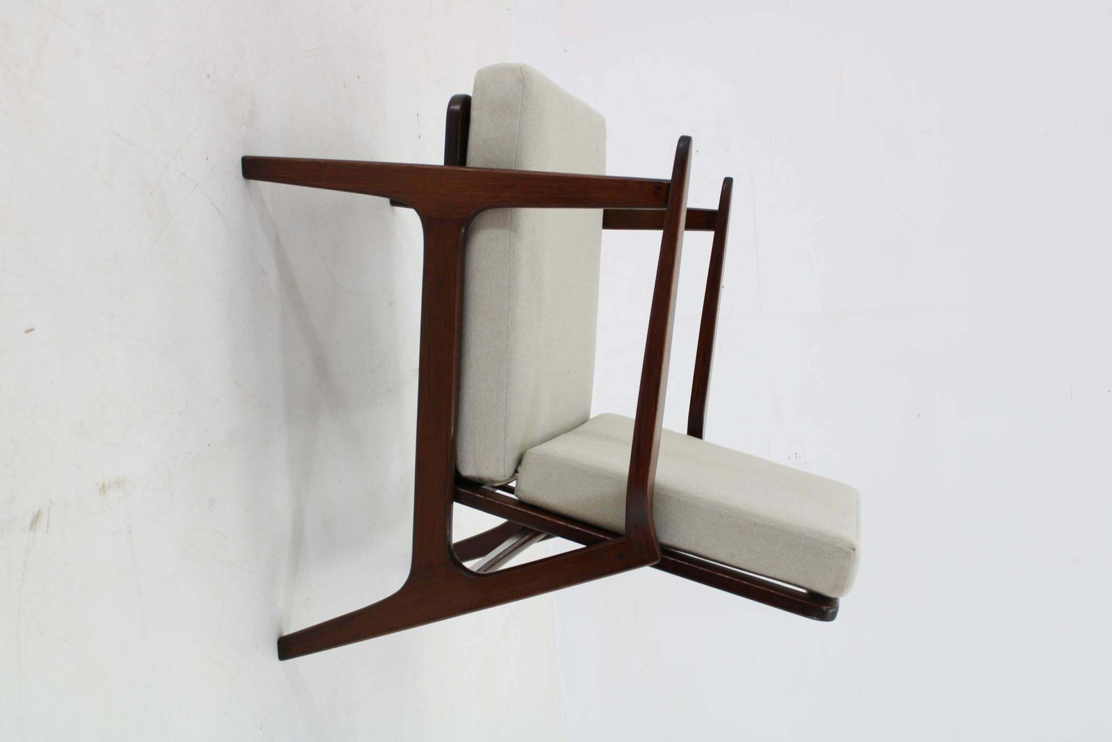 1960s Danish Armchair, Restored photo vinterior