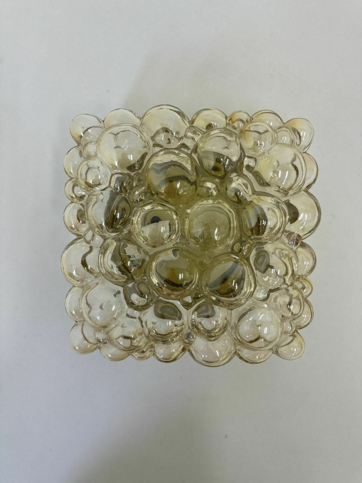 Helena Tynell Bubble Glass Flush Mount Ceiling Lamp, Jaren 1970, Duitsland