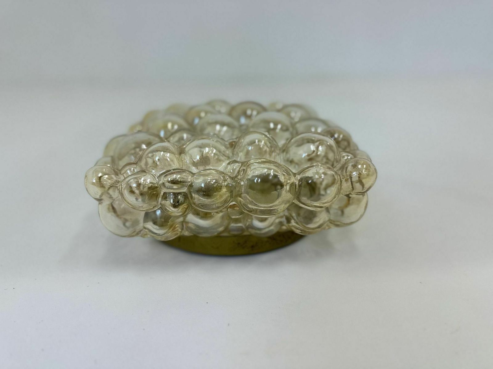 photo furniture Helena Tynell Bubble Glass Flush Mount Ceiling Lamp, Jaren 1970, Duitsland