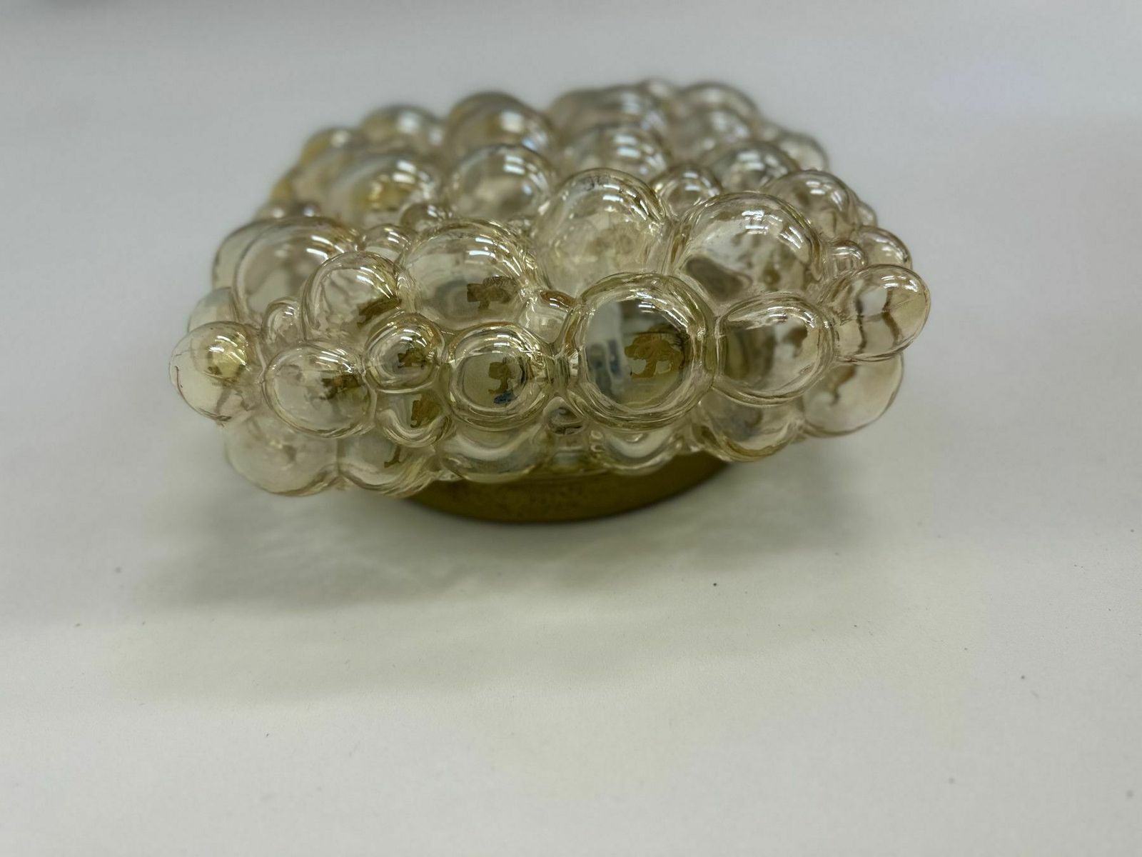 photo for sale Helena Tynell Bubble Glass Flush Mount Ceiling Lamp, Jaren 1970, Duitsland