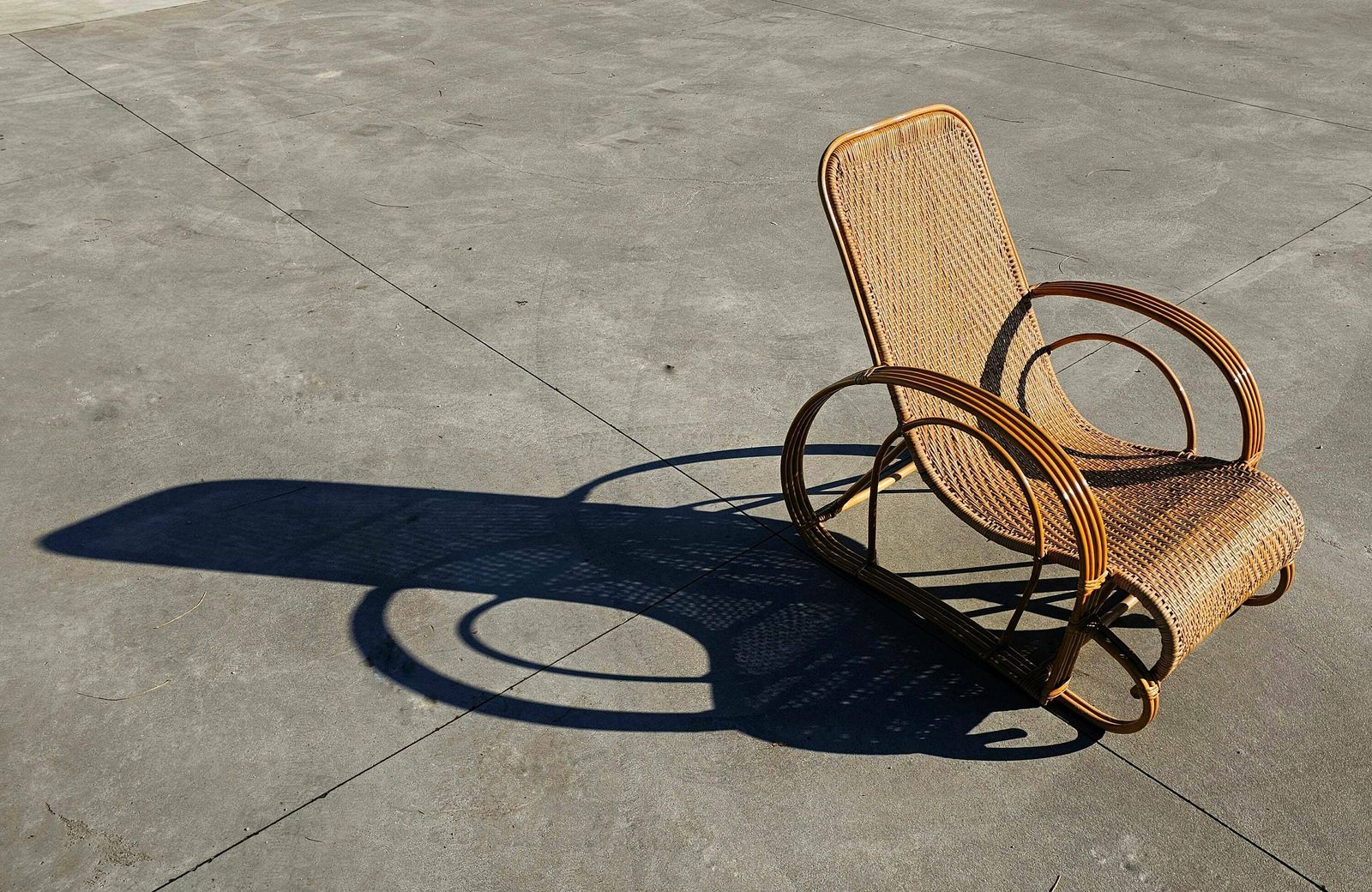 photo furniture Pair Of Mid Century Modern Bamboo And Rattan Loungers // Bamboo Lounger // Made In Italy In 1960s