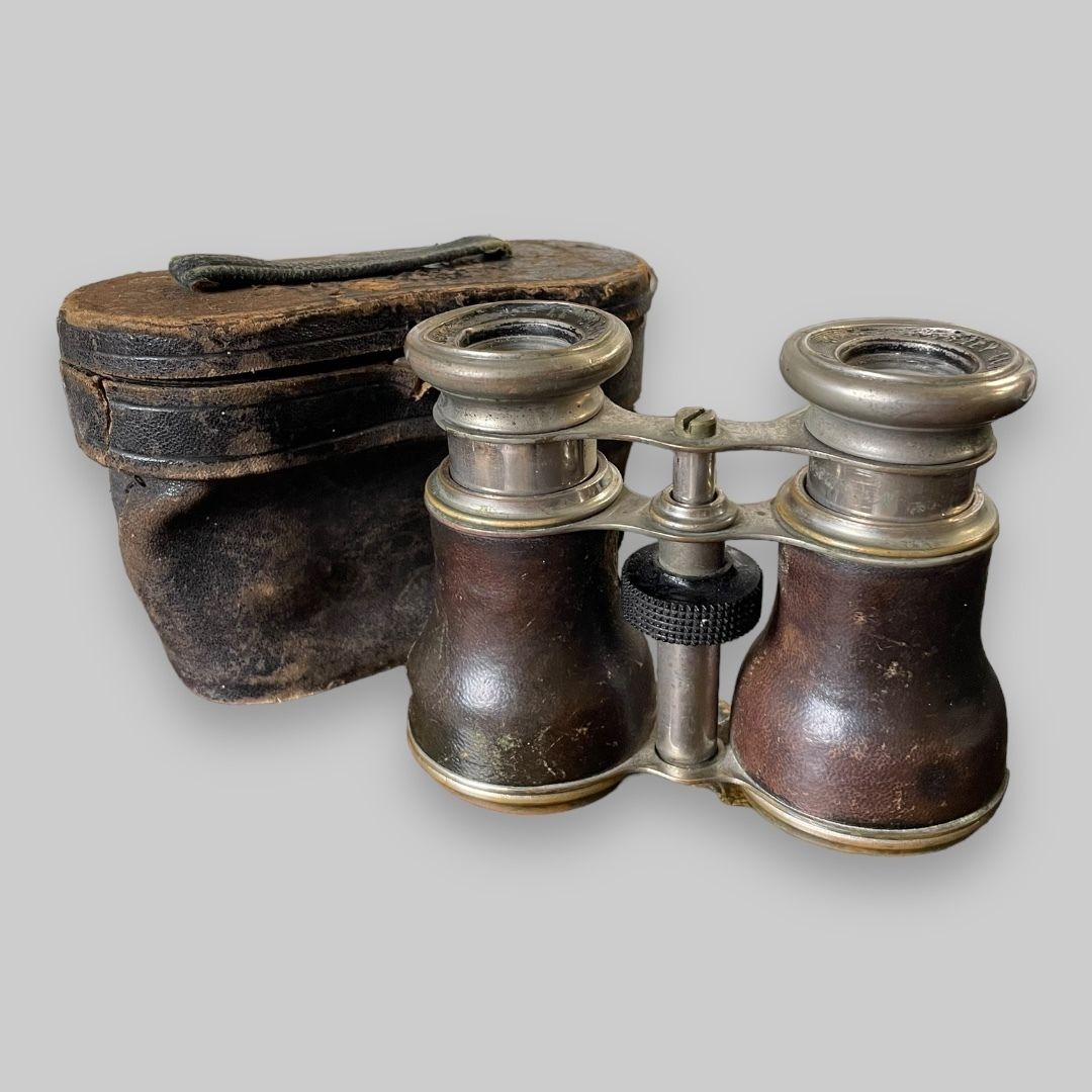 Antique French Jockey Glasses, 1800s