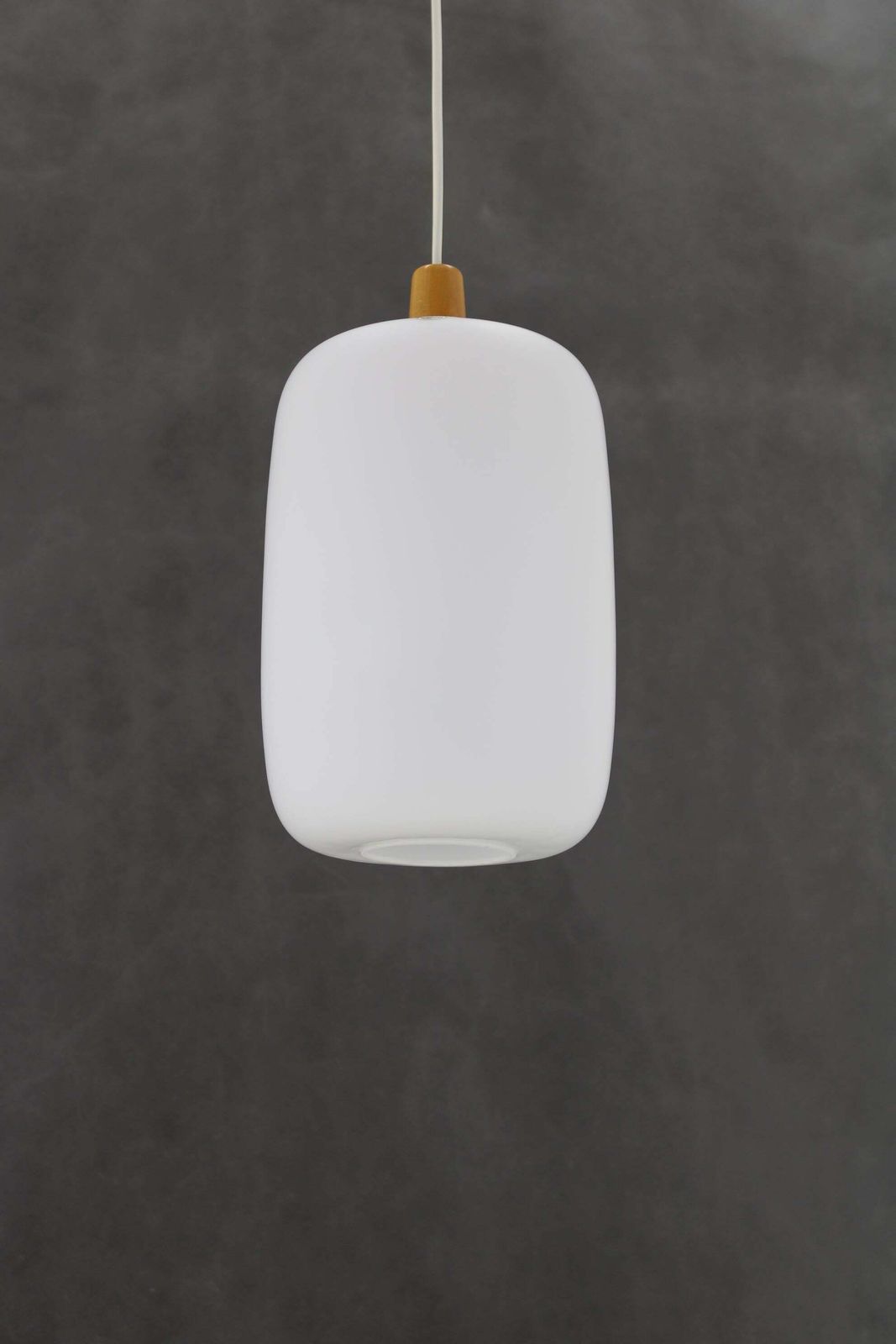 1960s Pendant Glass Lamp By Uluv, Czechoslovakia photo vinterior