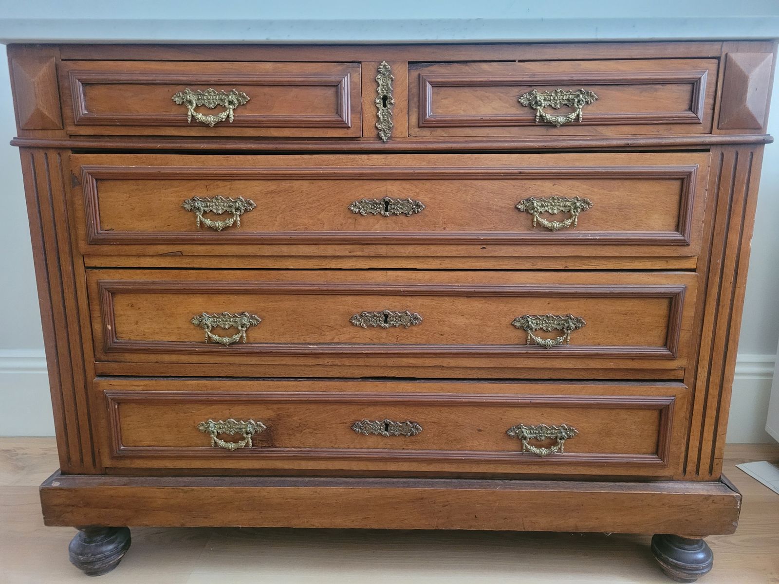 French Vintage Dresser / Chest Of Drawers
