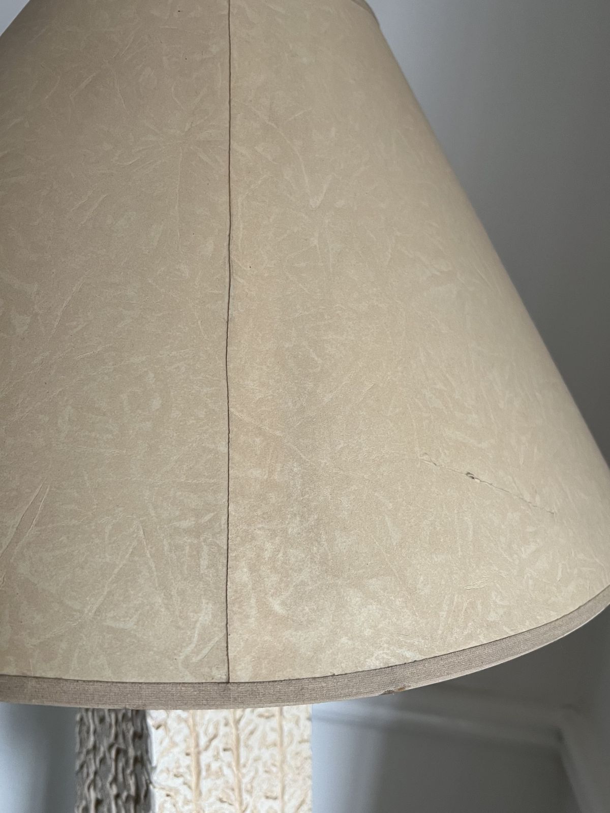 Stone Sphere Floor Lamp, 1980s photo Lighting
