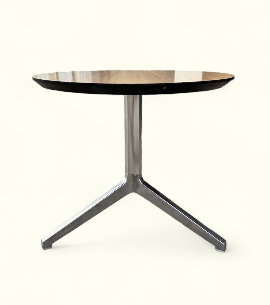 Aluminium And Veneer Coffee Table By Jorge Pensi For Pedrali, Italy, 2001 photo vinterior