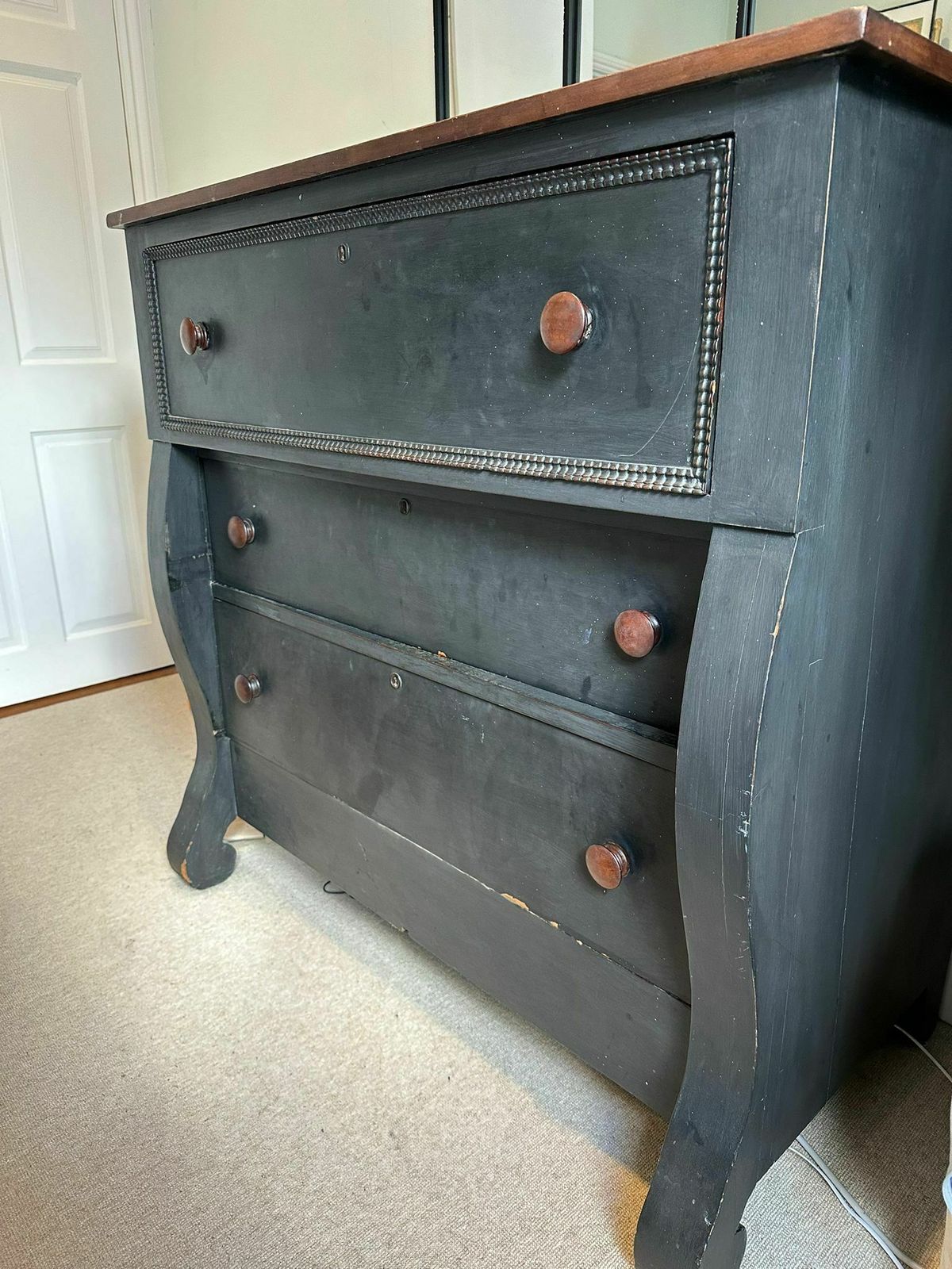 Beautiful Chest Of Drawers Blue/Grey Tones photo furniture