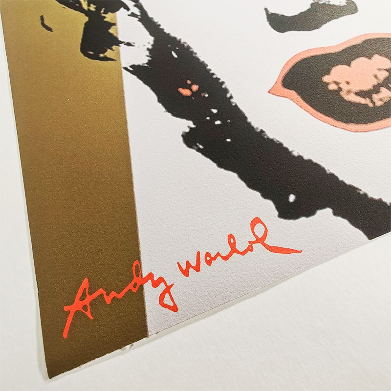 1980s Andy Warhol "Marilyn Monroe" Limited Numbered Edition Lithograph By Cmoa. photo furniture