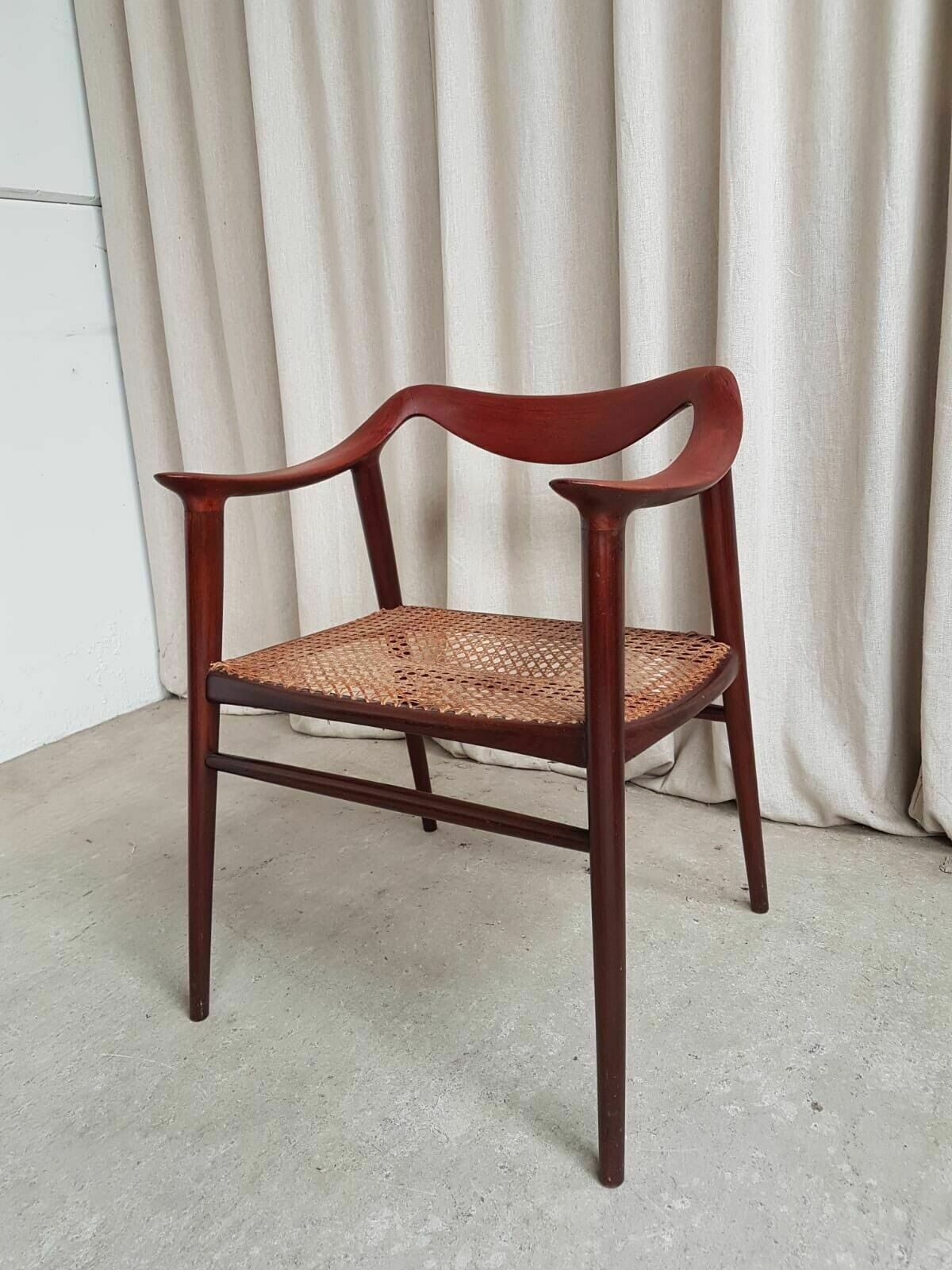 photo for sale Vtg Mid Century Norwegian Rolf Rastad & Adolf Relling Bambi Chair Armchair