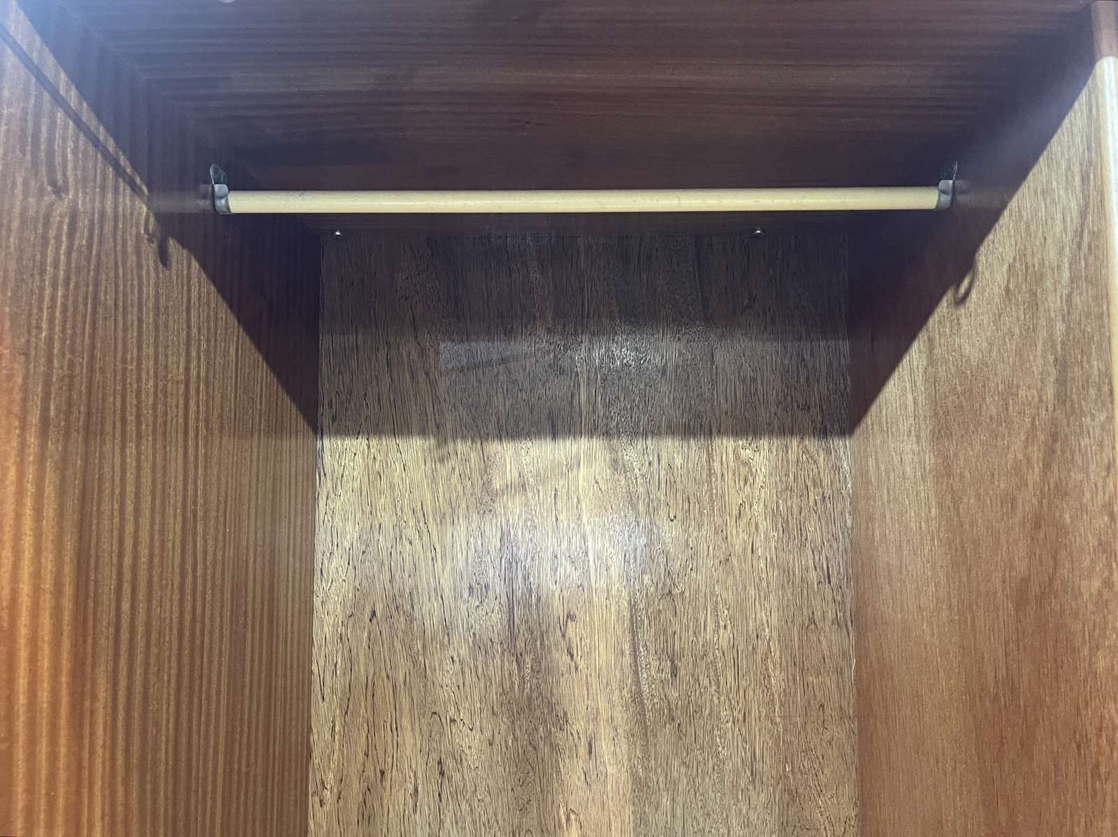 photo furniture English Walnut Burr Cabinet, Work From The 1950s