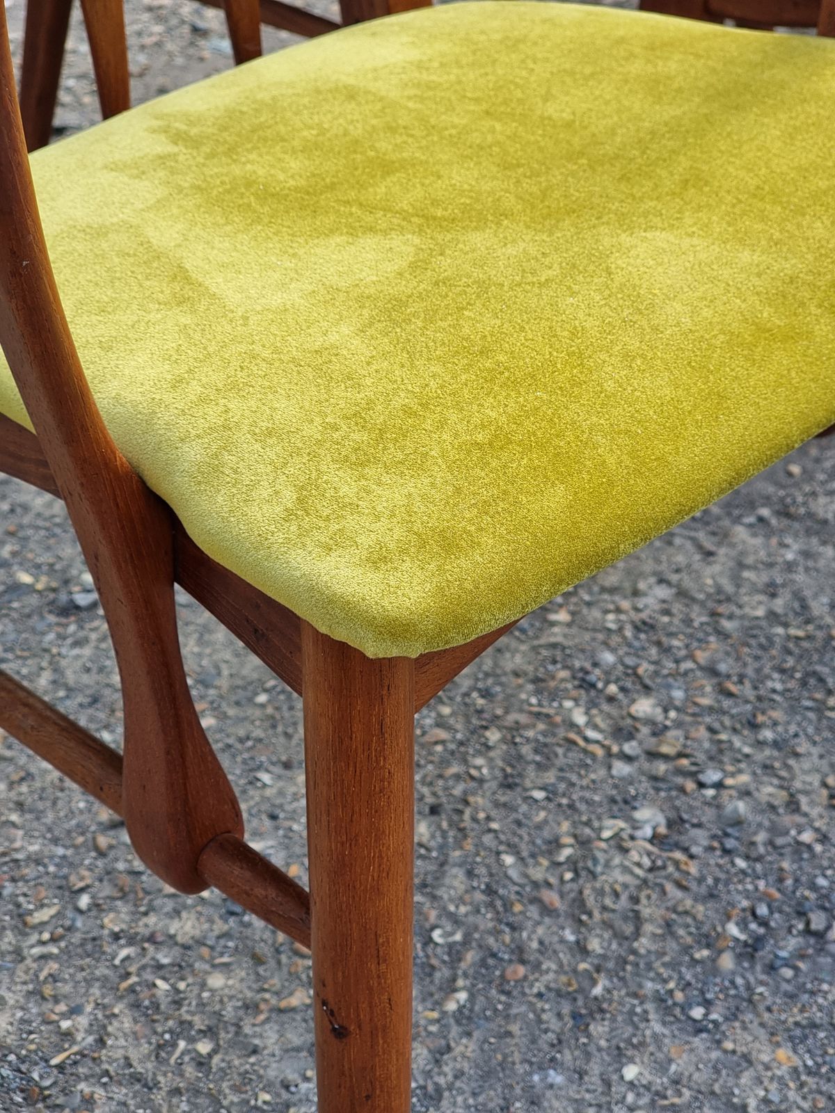 8 Eva Niels Koefoed Vintage Danish Dining Chair Set photo furniture