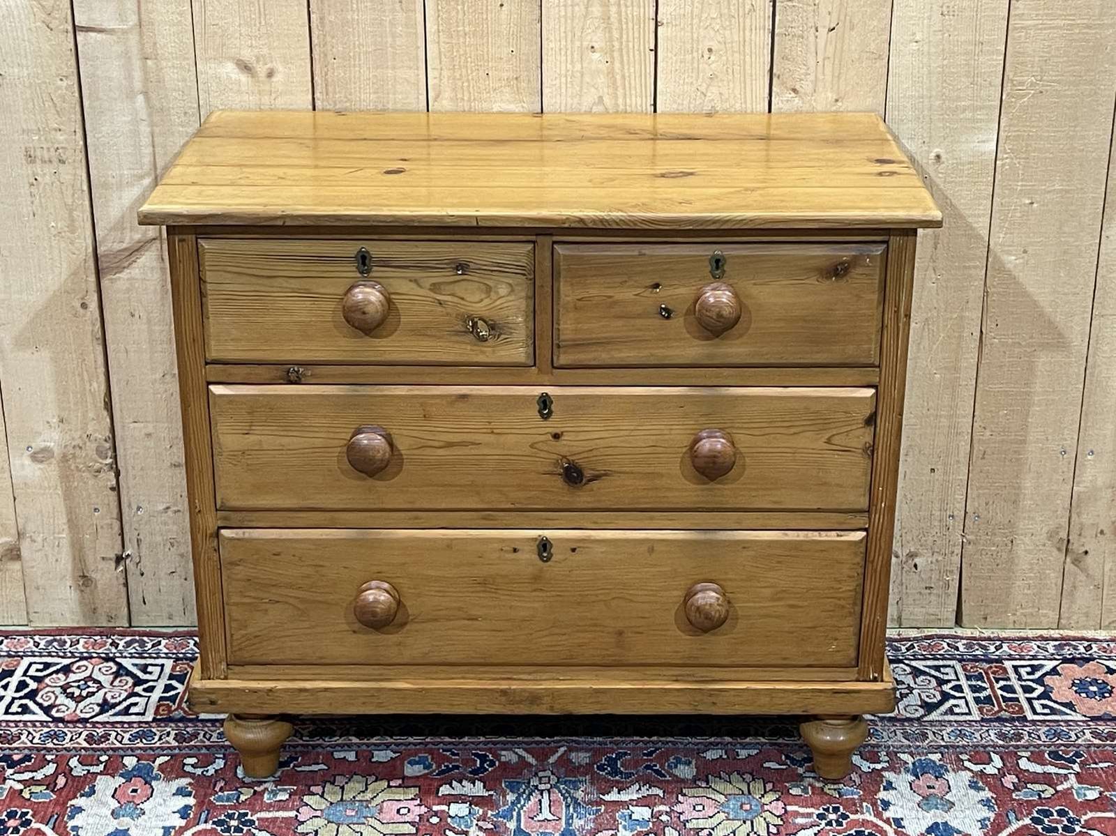 photo for sale English Chest Of Drawers In Fir From The End Of The 19th Century