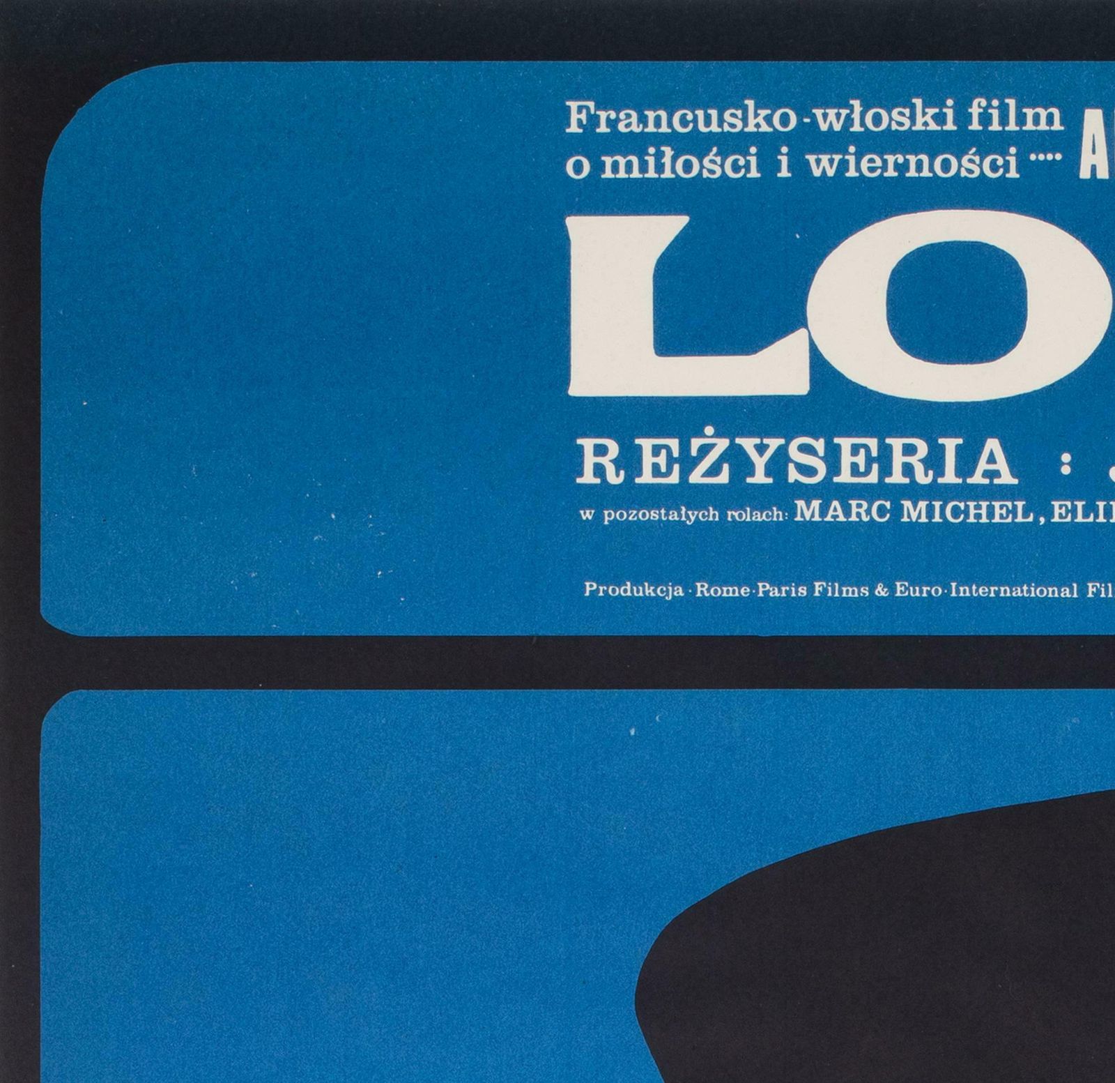 Lola 1967 Polish A1 Film Poster, Maciej Hibner photo for sale