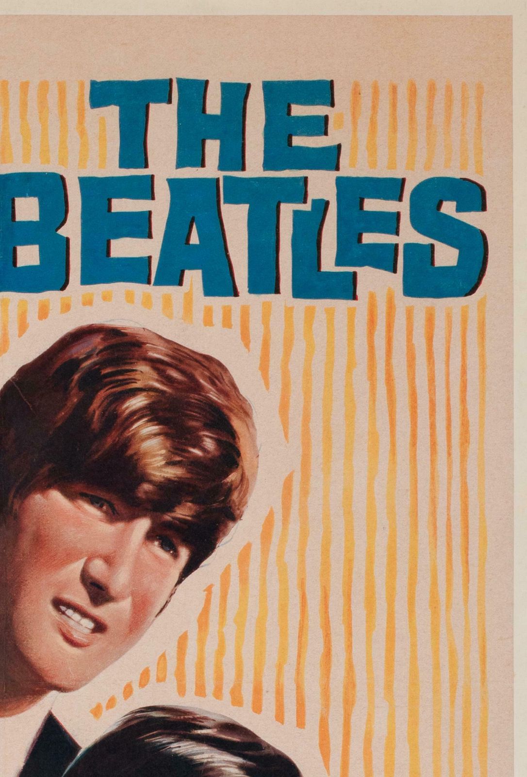 A Hard Day's Night 1964 Belgian Film Poster photo Art