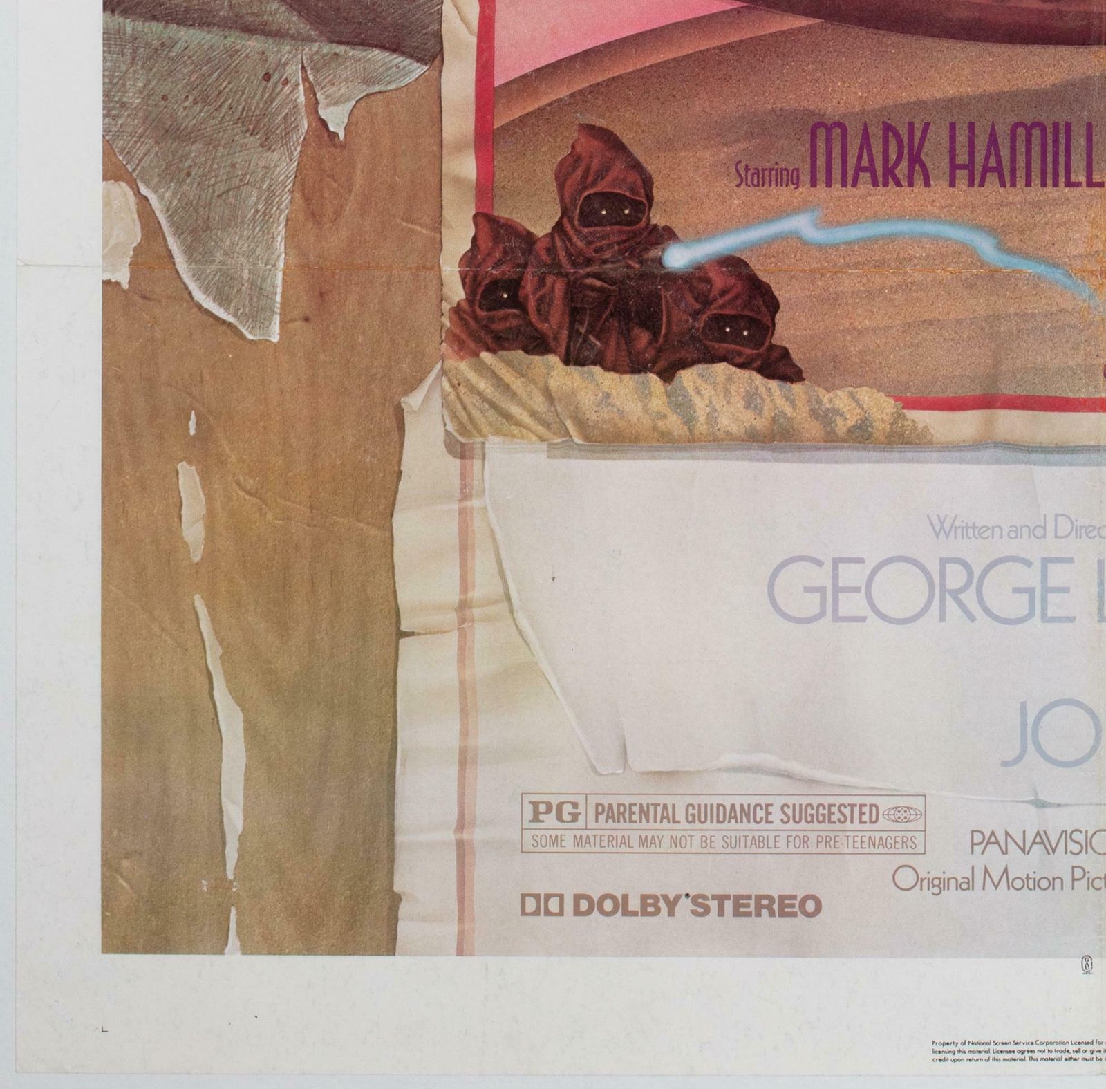Star Wars Us 1 Sheet Style D Original Film Movie Poster, Struzen, 1977 photo buy