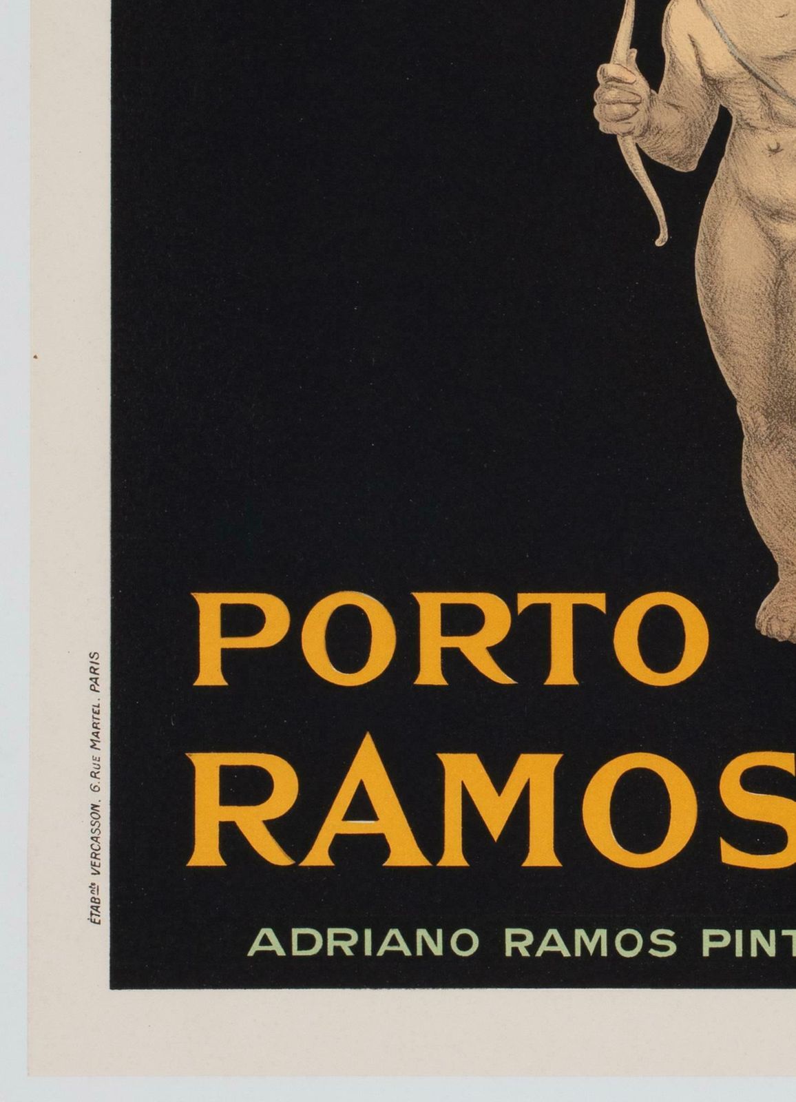Porto Ramos C1920 French Alcohol Advertising Poster, Rene Vincent photo 2080.0