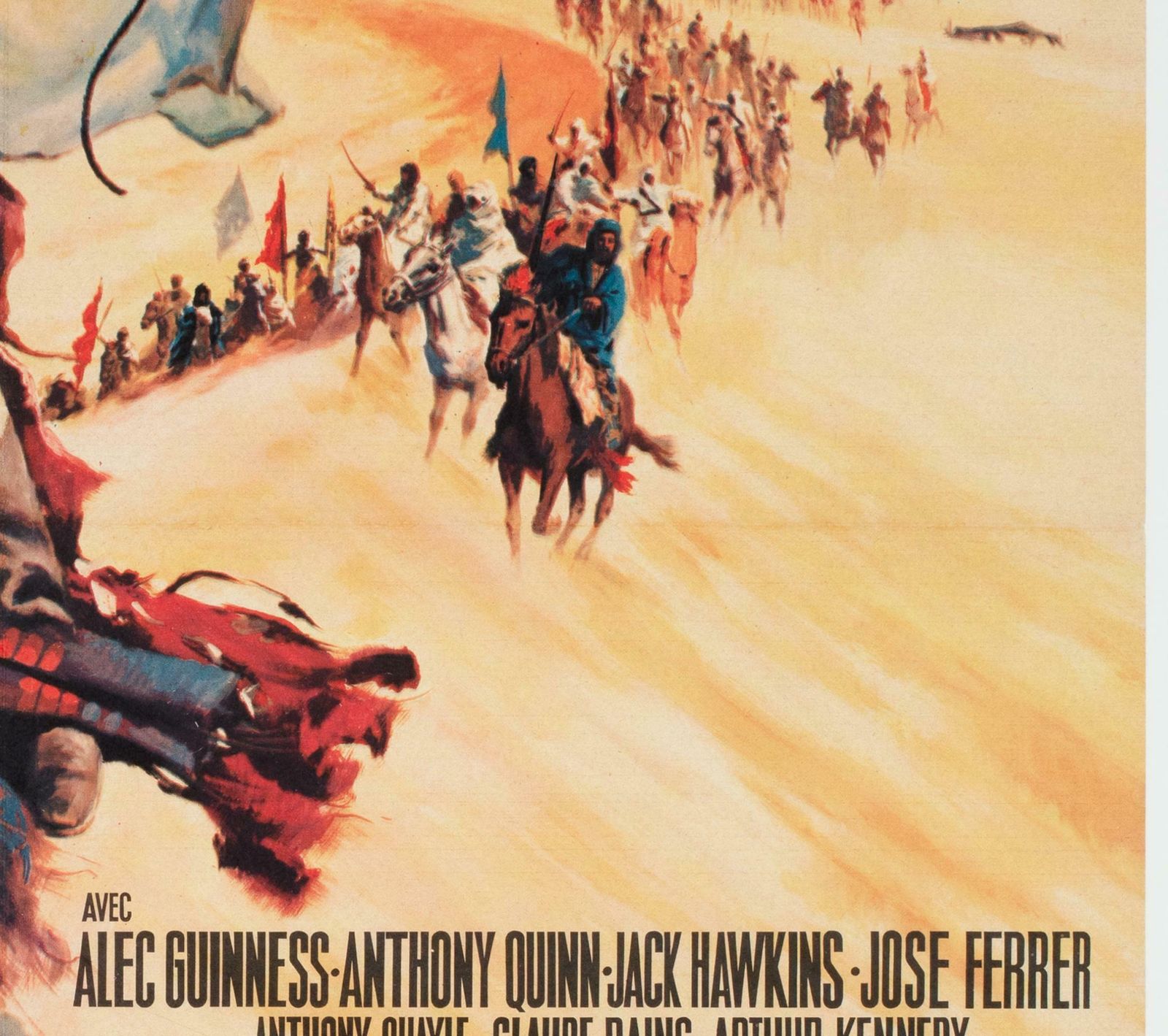 Lawrence Of Arabia 1963 French Moyenne Film Poster photo vinterior