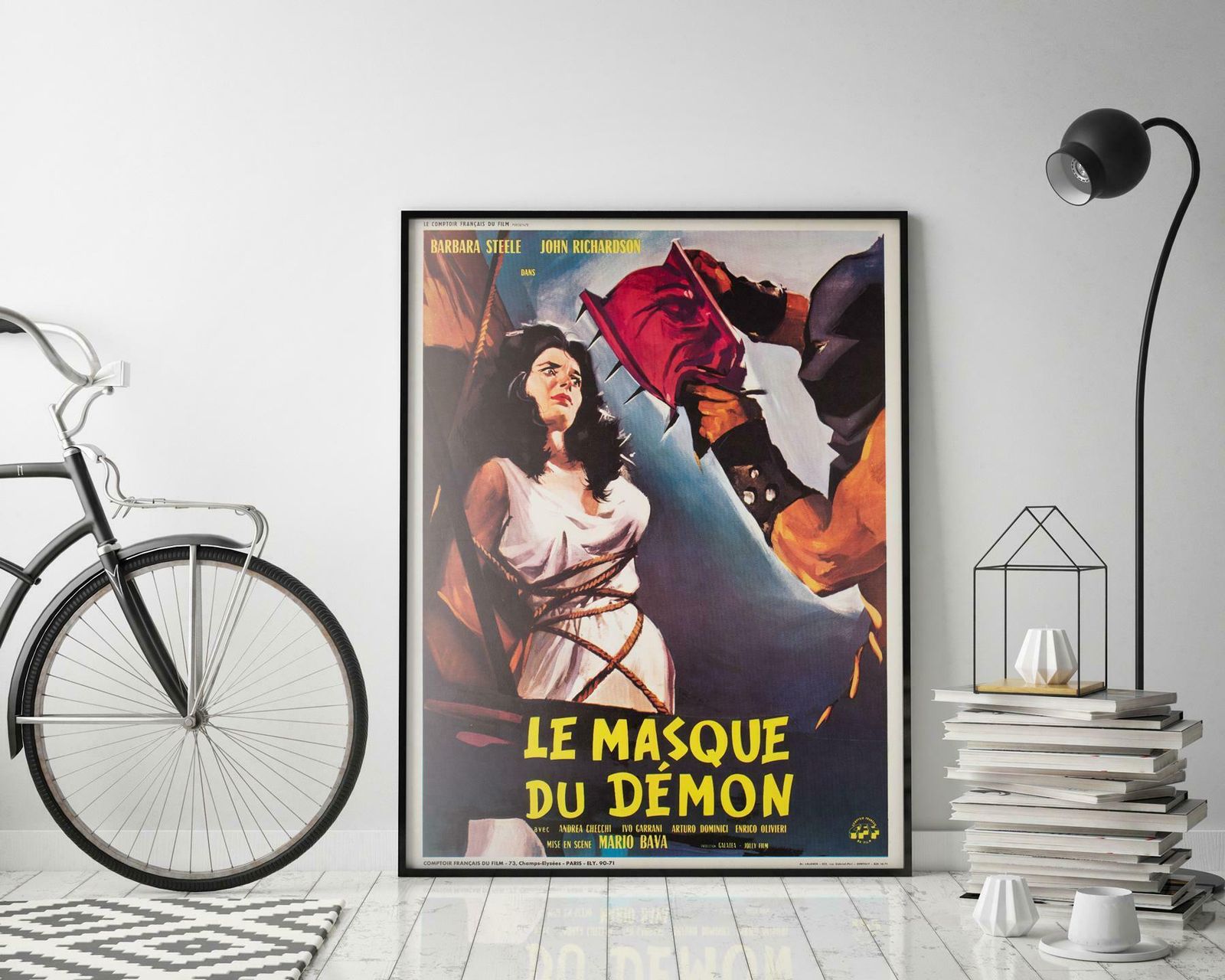 Black Sunday 1961 French Moyenne Film Poster photo furniture