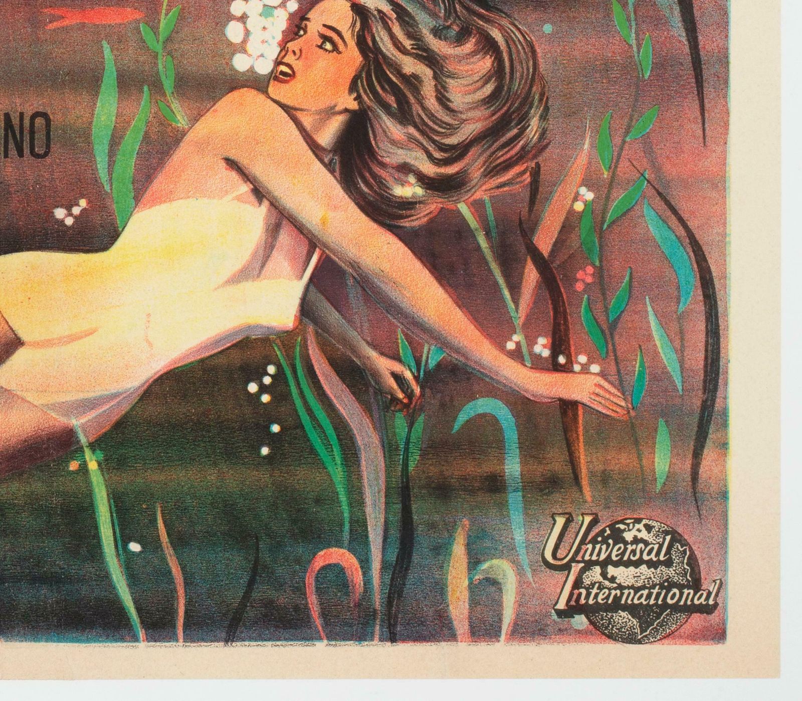 Creature From The Black Lagoon R1962 French Moyenne Film Poster photo vintage