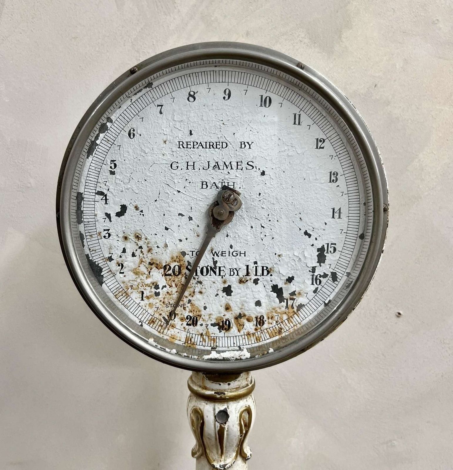 A Set Of English Floor Scales By G,H. James , Bath