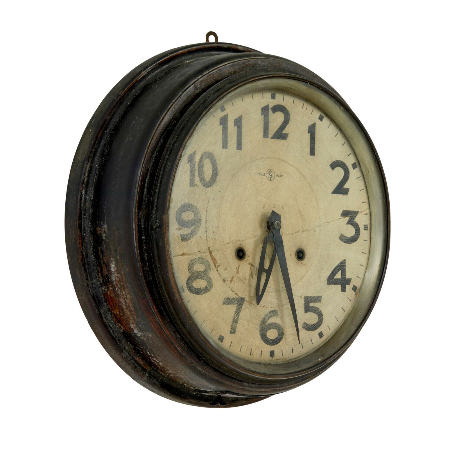 Vintage Trade S Mark Japanese Tokyo Wall Clock photo vinterior