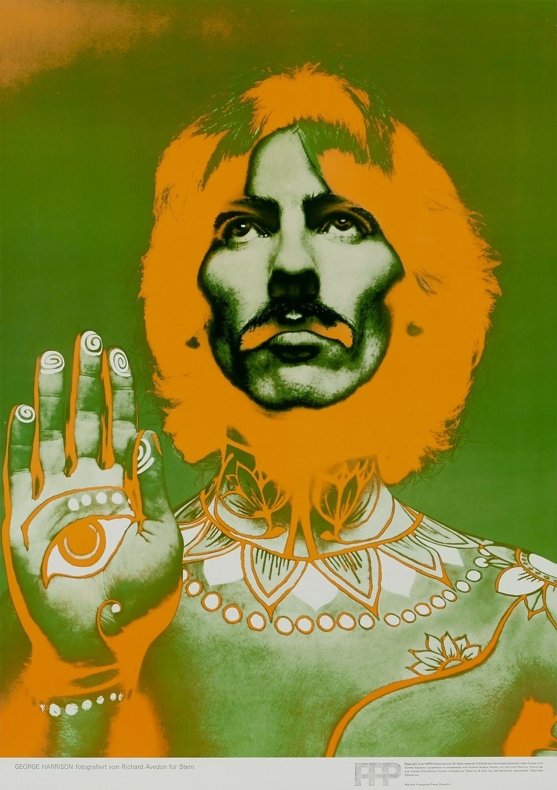 'The Beatles' Complete Set Of Five Promotional Posters By Richard Avedon, 1967 photo furniture