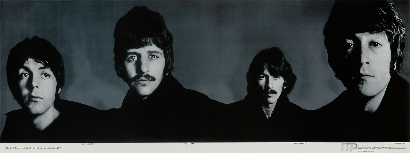 'The Beatles' Complete Set Of Five Promotional Posters By Richard Avedon, 1967 photo 2800.0