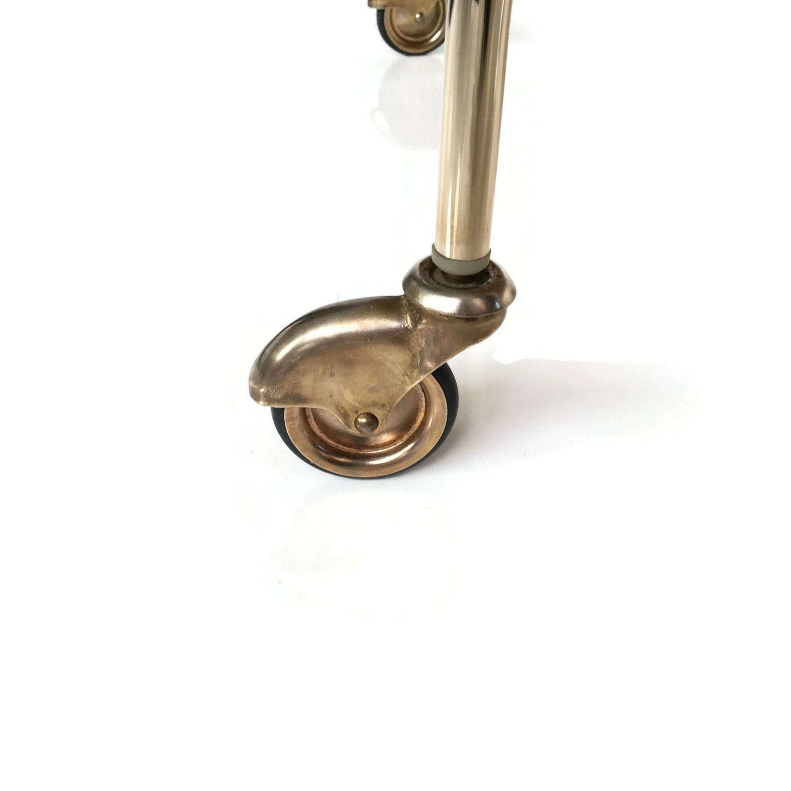 Bar Cart Maison Jansen | Polished Brass And Gold Plated | Antique Mirror Glass photo 1206.0