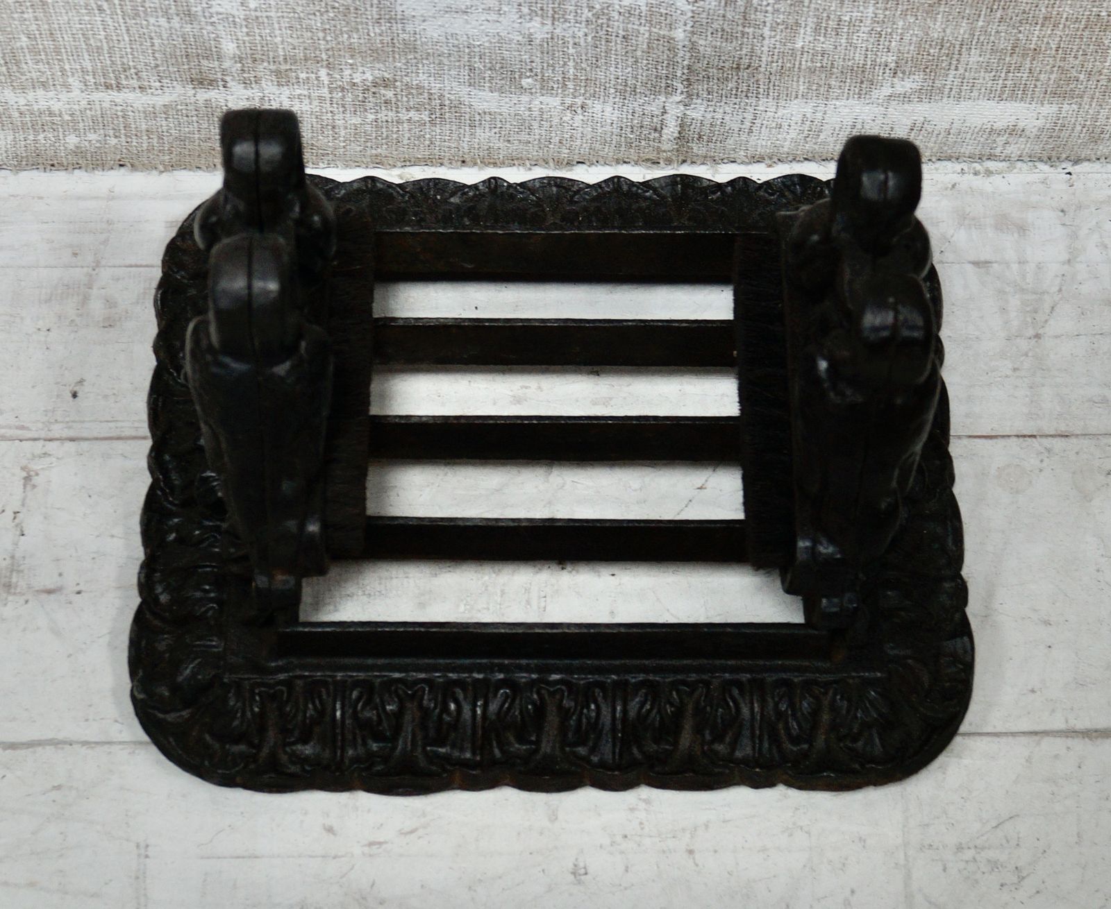 Victorian Cast Iron Boot Scraper photo furniture